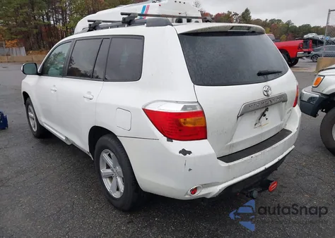 2010 Toyota Highlander Base V6 from USA, damaged, VIN 5TDBK3EH0AS004650